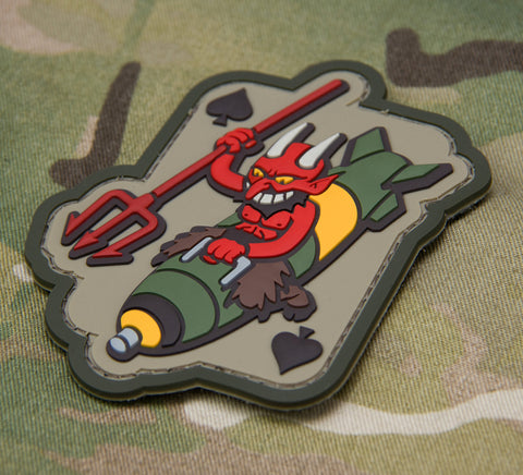 Devil Bomber PVC Morale Patch – Tactical Outfitters