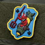 Devil Bomber PVC Morale Patch - Tactical Outfitters