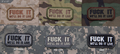 DO IT LIVE MORALE PATCH - Tactical Outfitters