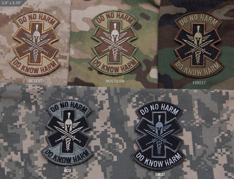 DO NO HARM - SPARTAN MORALE PATCH – Tactical Outfitters