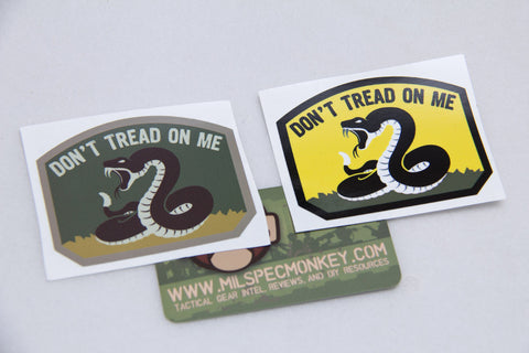 DON'T TREAD ON ME STICKER - Tactical Outfitters