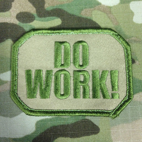 DO WORK - MOJO TACTICAL MORALE PATCH - Tactical Outfitters