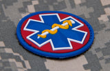 EMT STAR PVC MORALE PATCH - Tactical Outfitters