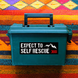 EXPECT TO SELF RESCUE V2 STICKERS - Tactical Outfitters