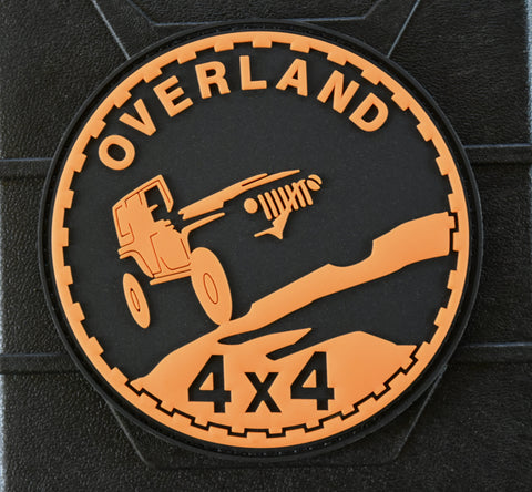 4X4 OVERLAND PVC MORALE PATCH - Tactical Outfitters