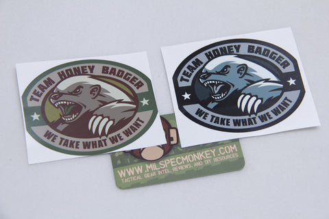 Honey Badger Sticker - Tactical Outfitters