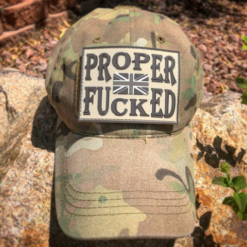 Proper Fucked - PVC Morale Patch - Tactical Outfitters