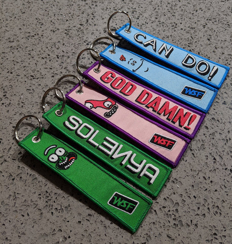 R&M Flight Tag Style Keychains - Tactical Outfitters