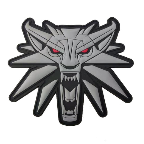The Witcher - Wild Hunt Wolf PVC Morale Patch - Tactical Outfitters