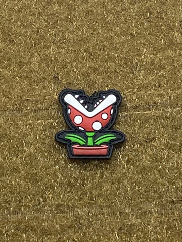 Piranha Plant PVC Cat Eye Morale Patch - Tactical Outfitters