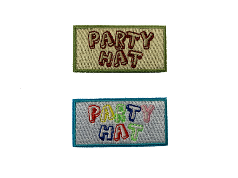 Party Hat 1x2 Morale Patch - Tactical Outfitters