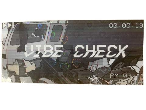 VIBE CHECK STICKER - Tactical Outfitters