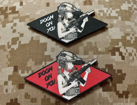 DOOM ON YOU MORALE PATCH - Tactical Outfitters