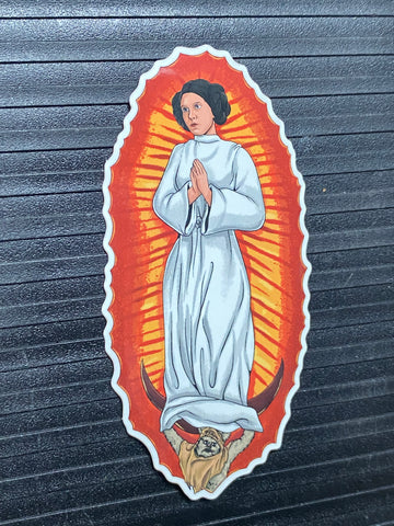 Our Lady Of Alderaan Sticker - Tactical Outfitters