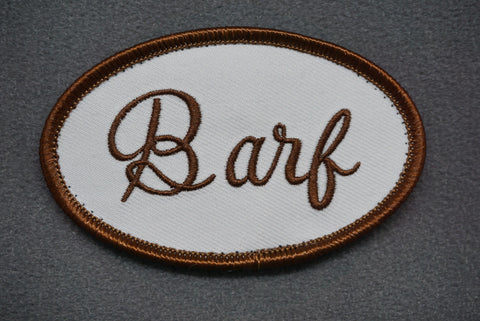 BARF UNIFORM MORALE PATCH - Tactical Outfitters