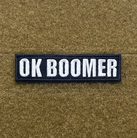 Ok Boomer Morale Patch - Tactical Outfitters