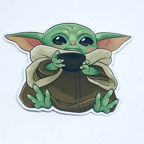 The Child - Baby Yoda V4 Sticker - Tactical Outfitters