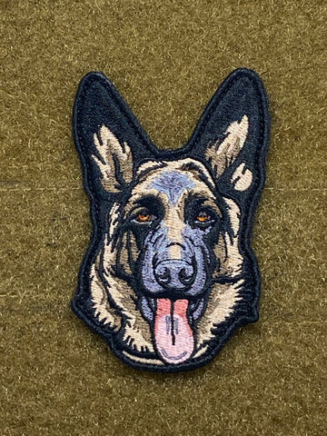 1pc K9 Dog Patch Police Dog Paw Embroidered PVC Tactical Patches Military  Armband Emblem Velcro Hook & Loop for Jacket Vest Harness