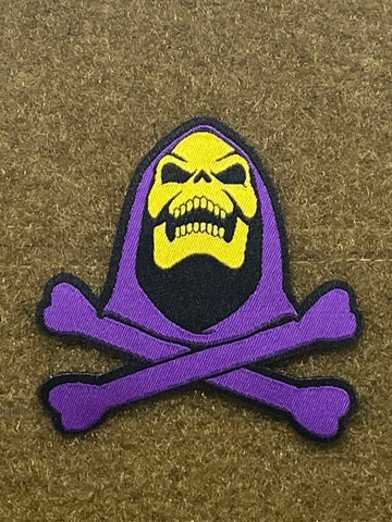 Skeletor Crossbones Morale Patch - Tactical Outfitters