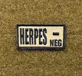 Herpes +/- Morale Patch - Tactical Outfitters