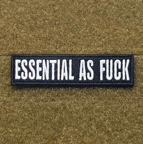 Essential As Fuck Morale Patch - Tactical Outfitters