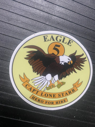 Eagle 5 Sticker - Tactical Outfitters