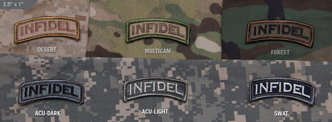 Infidel Tab Morale Patch - Tactical Outfitters