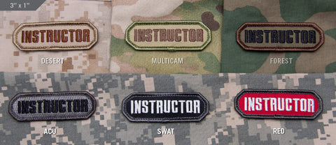 INSTRUCTOR MORALE PATCH - Tactical Outfitters