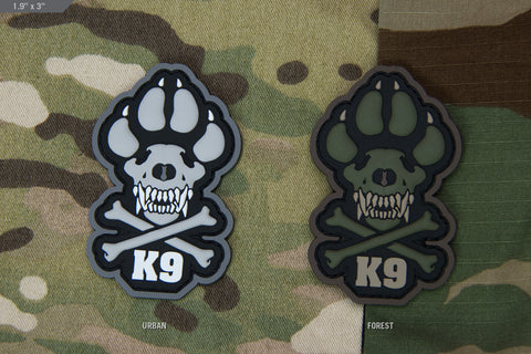K9 PVC MORALE PATCH - Tactical Outfitters