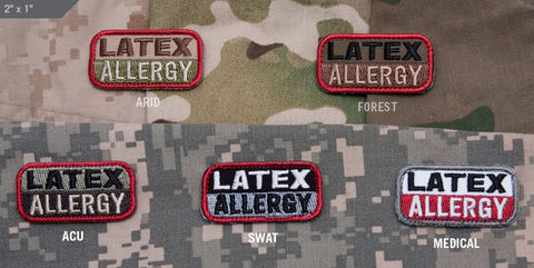 Latex Allergy Patch - Tactical Outfitters