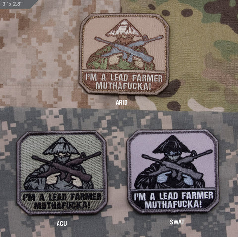 LEAD FARMER MORALE PATCH - Tactical Outfitters