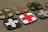 MEDIC SQUARE 2" PVC PATCH - Tactical Outfitters