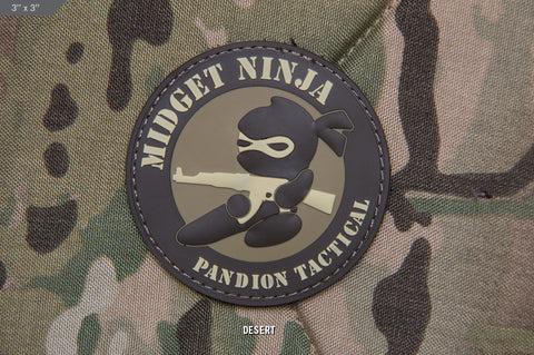 Midget Ninja AK PVC Patch - Tactical Outfitters