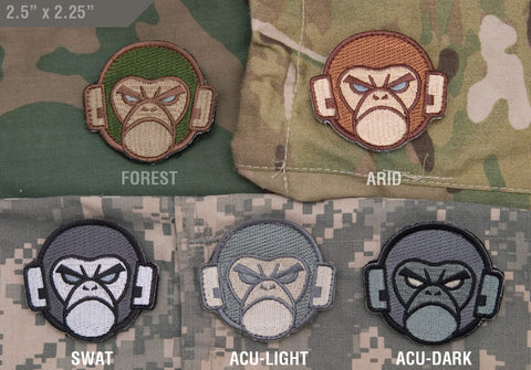 Monkey Head Logo Morale Patch - Tactical Outfitters