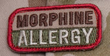Morphine Allergy Patch - Tactical Outfitters