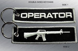 OPERATOR EMBROIDERED KEYCHAIN TAG - Tactical Outfitters