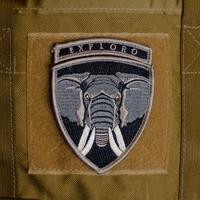 PACHYDERM SHIELD MORALE PATCH - Tactical Outfitters