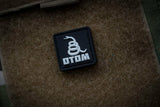 Don't Tread On Me PCV Cat Eye Morale Patch - Tactical Outfitters