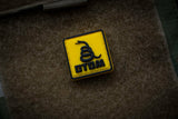 Don't Tread On Me PCV Cat Eye Morale Patch - Tactical Outfitters