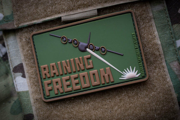 Raining Freedom PVC Patch – Tactical Outfitters