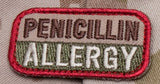 Penicillin Allergy Patch - Tactical Outfitters
