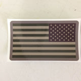 US FLAG REVERSED STICKER - Tactical Outfitters
