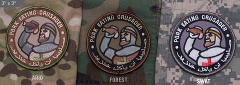 PORK EATING CRUSADER MORALE PATCH - Tactical Outfitters