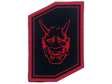 ONI GEAR LOGO - HEX RED ON BLACK - MORALE PATCH - Tactical Outfitters
