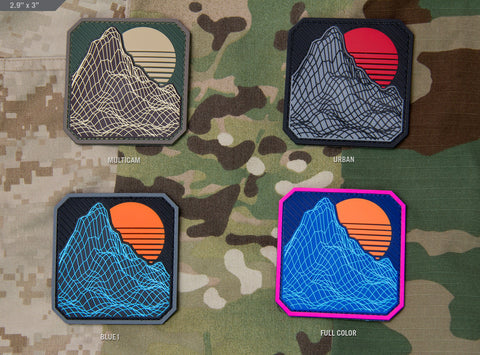 Retro Rock PVC Morale Patch - Tactical Outfitters
