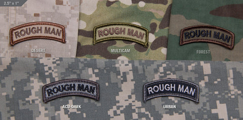 Rough Man Tab Patch - Tactical Outfitters
