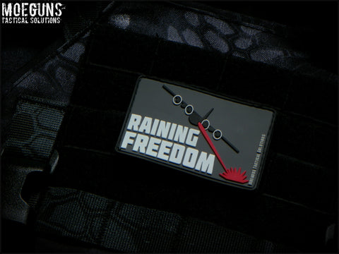 Raining Freedom PVC Patch - Tactical Outfitters