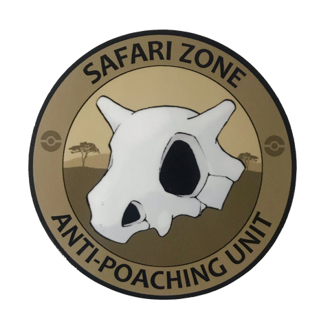 SAFARI ZONE ANTI POACHING UNIT STICKER - Tactical Outfitters