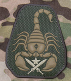 Scorpion Unit PVC Morale Patch - Tactical Outfitters