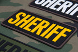 SHERIFF 6x3 PVC Patch - Tactical Outfitters
